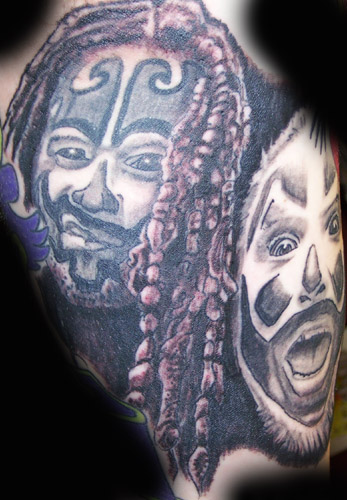 Tattoos wicked clowns